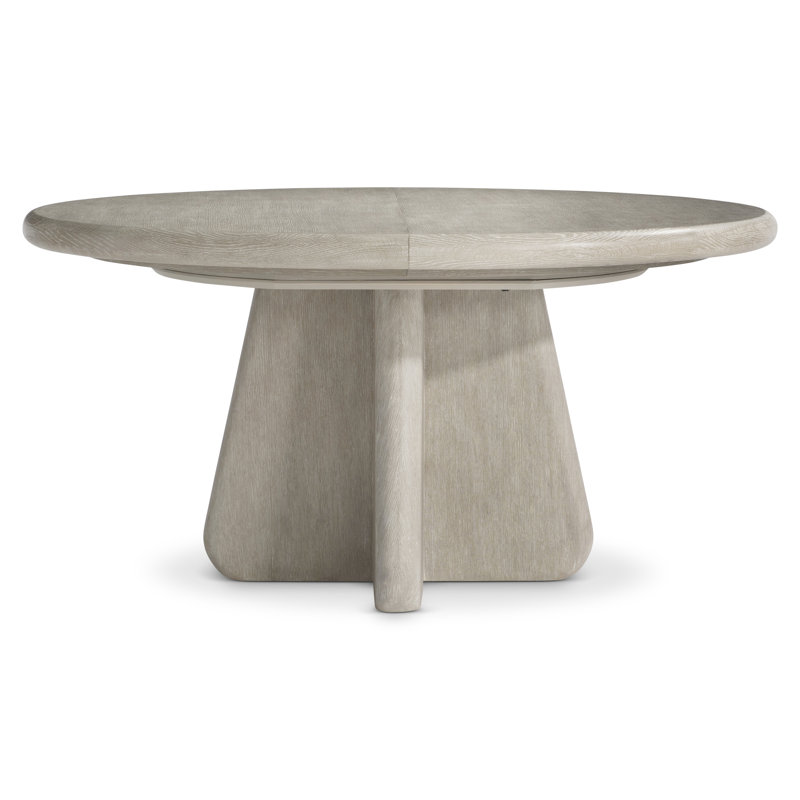 Arcadia Extendable Oak Round Dining Table
