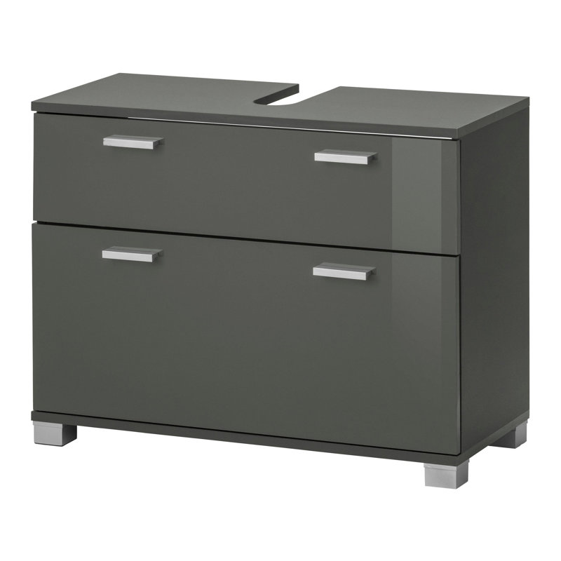 Frist Freestanding Back To Wall Toilet Unit, Grey