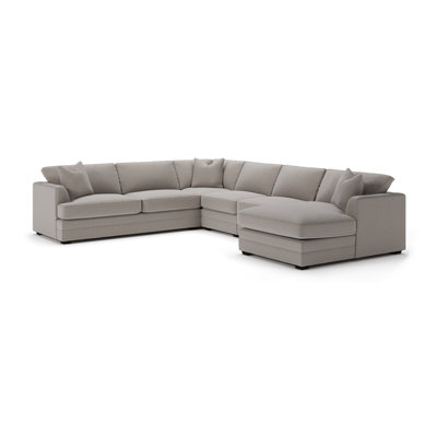 Edan 5-Piece Upholstered Sectional by Birch Lane