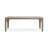 Extendable Rectangular Dining Table With 2 Benches-822970085