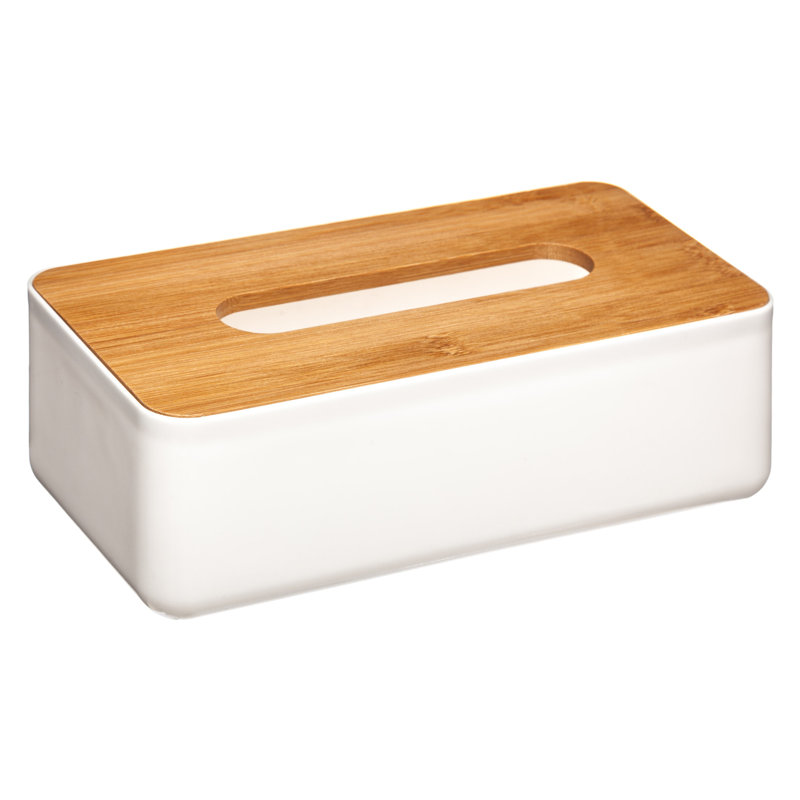 Bathroom Storage Container, White