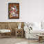 Cadre flottant d'automne champignon magique, design par Cecilia Battaini-582602786-582602787