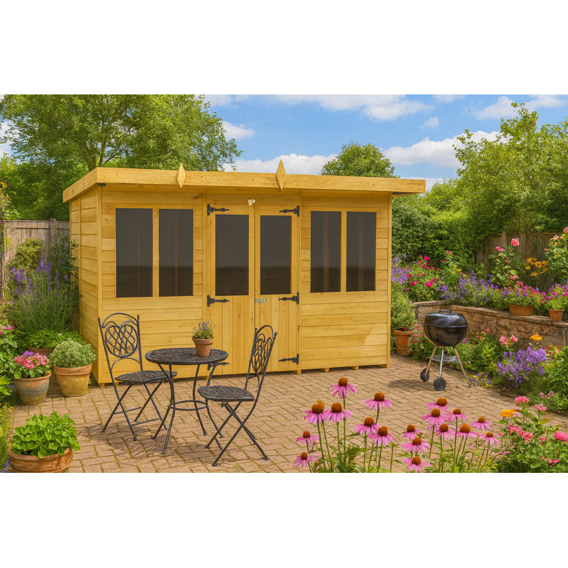 12ft x 7ft Pent Summer House
