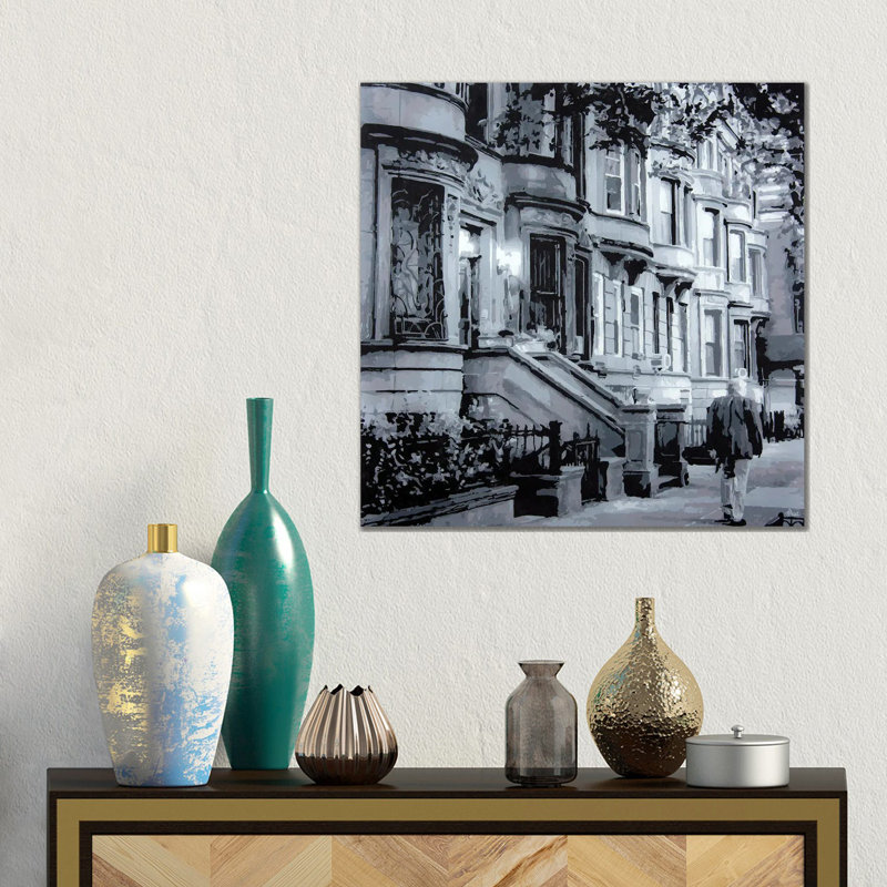 One Man by Marco Barberio - Gallery-Wrapped Canvas Giclée on Canvas, Wrapped Canvas, 45.72 cm H x 45.72 cm W