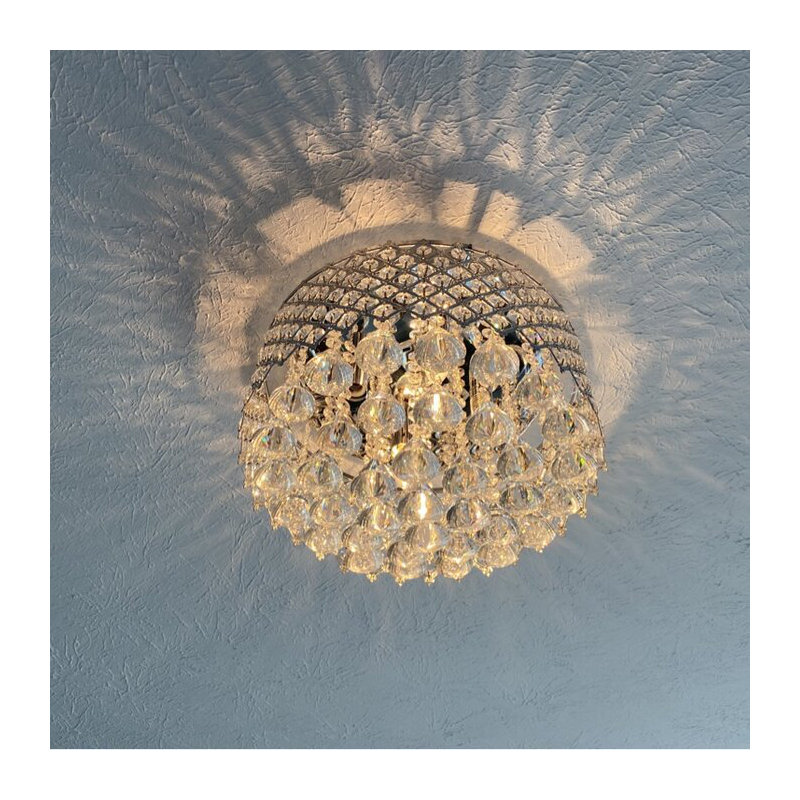 Plafonnier encastré 4 lumières Tiffany 14 po