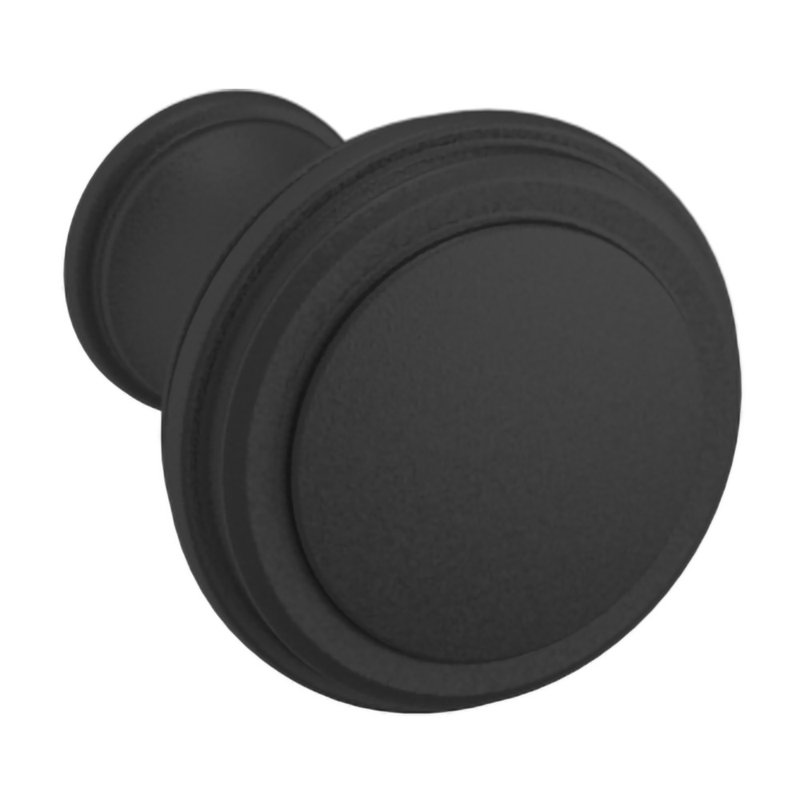 4454 Severin Fayerman Collection C Knob, Satin Black