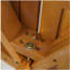 Table d'appoint ronde en acacia