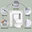 Crissom Over The Toilet Storage