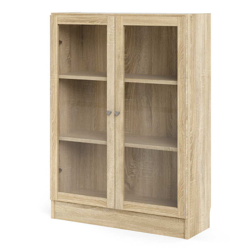 Basic Display Cabinet, Oak Wood