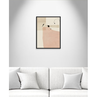 Cartez Soft Tempo - Floater Frame Painting on Canvas