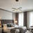 Adjustable Height Novelty LED Chandelier With Yellow/White Glow-1979138613