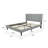 Dajai Upholstered Unfinished Platform Bed-955523316-955518761