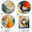 Orange, vert, poisson passionné, poisson Koi I - poisson, art mural-938912597-968782814