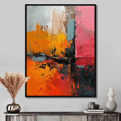 Southern Melancholy - Art mural abstrait, salon