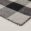 Simple Wool Gingham Area Rug-1487265943
