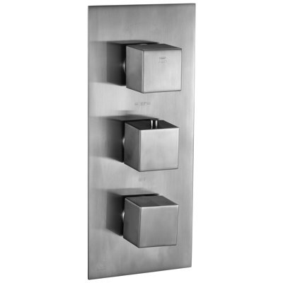 Mélangeur de douche thermostatique carré