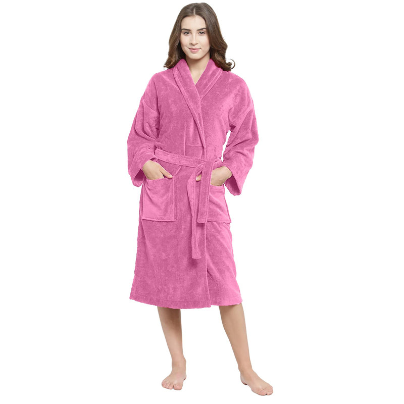 Peignoirs en éponge Aegean, Rose, M