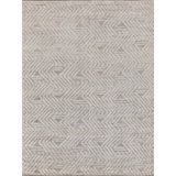 Eaton Geometric Area Rug in Beige