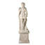Ensemble de statue et de plinthe déesses des quatre saisons