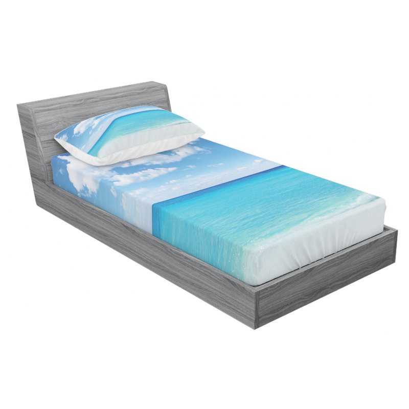 Microfiber Sheet Set, Twin XL Sheet Set with Fitted Sheet
