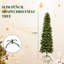 Arbre de Noël pré-éclairé avec lumières incandescentes, vert-1001329140