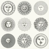 Fornasetti Senza Tempo II Geometric Wallpaper Roll