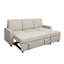 Razzak 3 Seater Linen Sofa Bed-180109882
