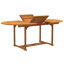 4 - Person Wood Patio Dining Set with Rectangular Table , Cushions Included-771621228