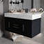 Ensemble de meuble-lavabo flottant
