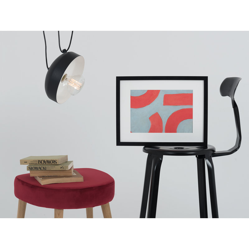 Allan 1 - Light Single Pendant, Black
