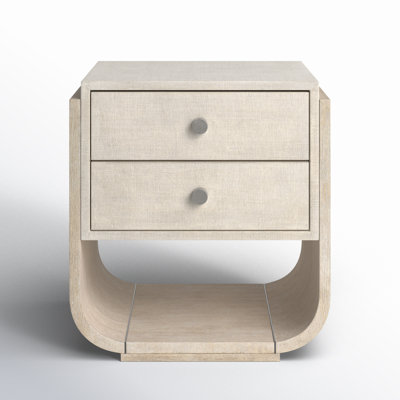 Modern Mood Two Drawer Nightstand