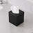 Ridge Embossed Decorative Metal Tissue Box Cover Holder Square-120869566