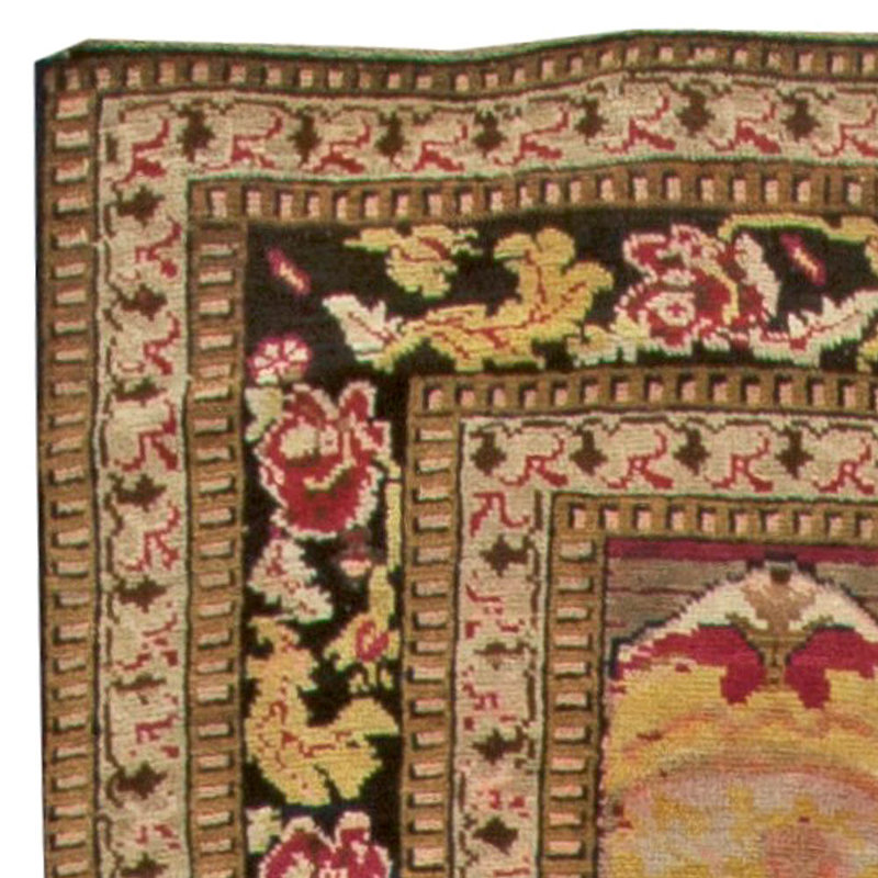 Tapis antique en laine fait à la main Karabagh