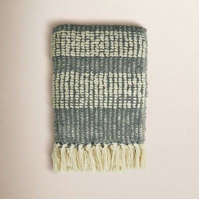 Cotton Hand Woven Throw Blanket