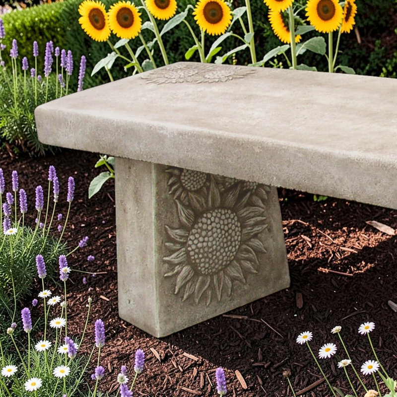 Sunflower Bench
