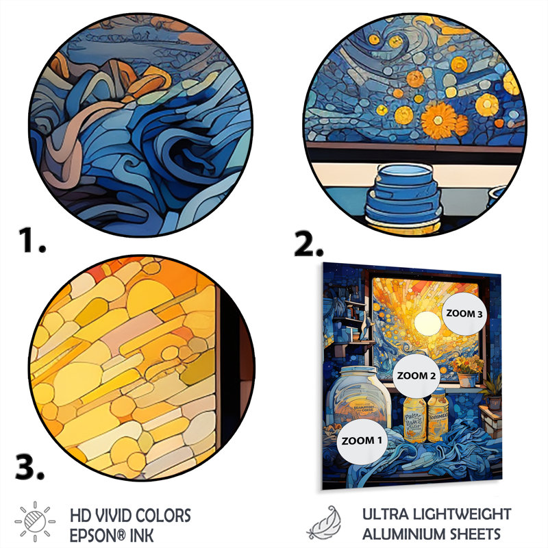 Détergent à lessive bleu et jaune II - Art mural en métal, H 40 po x l 30 po x P 1,5 po