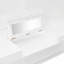 Lit escamotable mural peu encombrant avec rangement, armoire pliable, bureau de meuble-lavabo et tiroirs latéraux pour une vie moderne