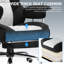 Inbox Zero Adjustable Reclining Ergonomic Faux Leather Swiveling PC & Racing Game Chair-479206727