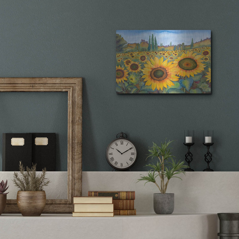«Sunflower Fields» par Carissa Luminess