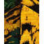 Tapis unique noué à la main Rochele - jaune