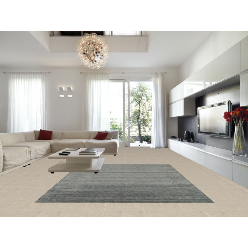 Tapis tribal en laine Gabbeh 9 x 12