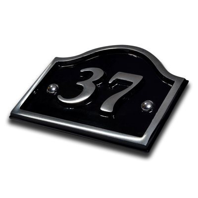 Jaclynn 11.5cm H Reflective Metal House Number