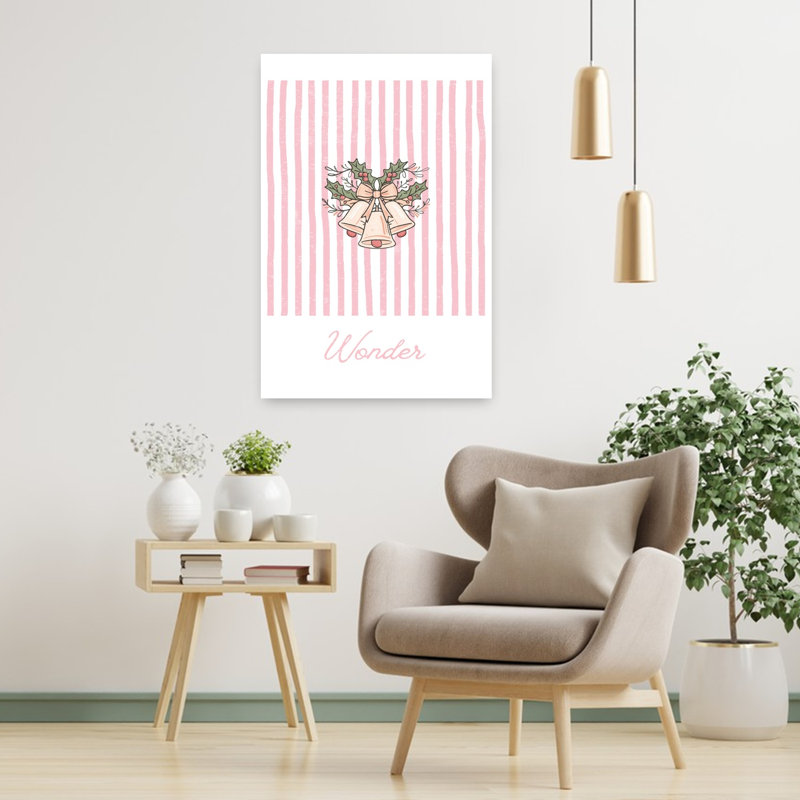 Sweet Christmas Wonder Classic Traditional Winter Wall Art Print 1 Piece Wrapped Canvas Wall Art, 91.44cm H x 60.96cm W