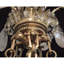 Lustre en cristal de roche empire russe clair, feuille d'or et plaque d'or-91897795-91897799-131071932