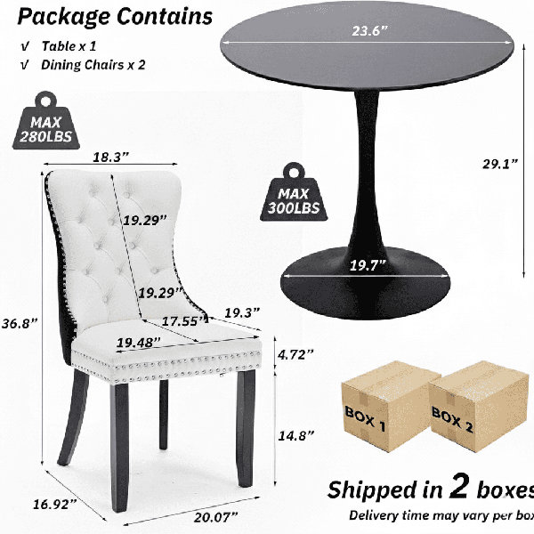 Dimensions du produit