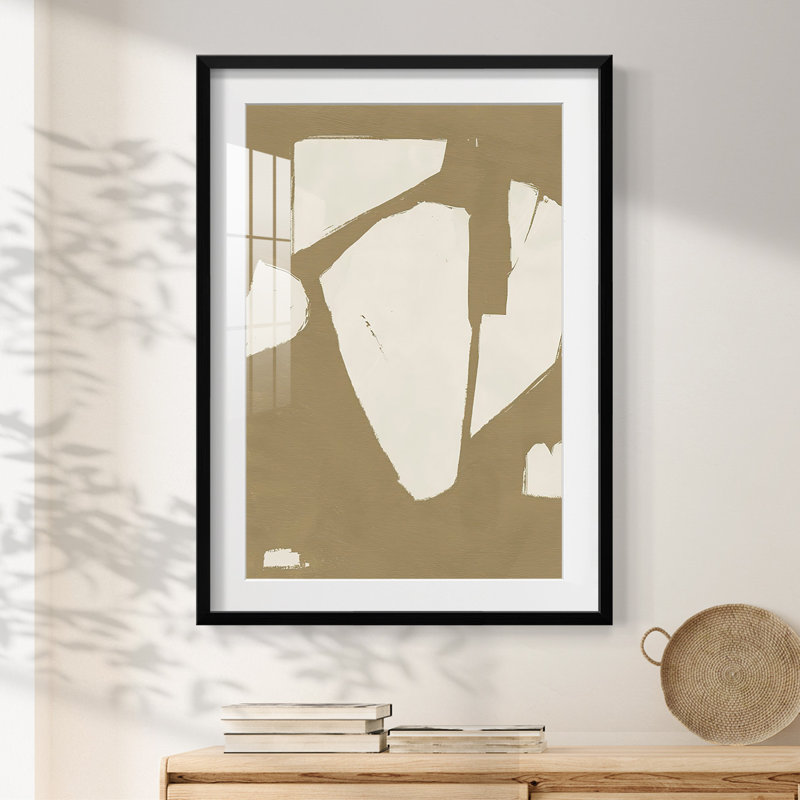 ChunkyAb AbstractIIP Premium Gallery, H 28,5 po x l 20,5 po, Noir