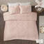 Ensemble de housse de couette médaillon en coton 3 pièces King / Cal King-117539283-117539286