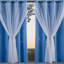 Semi Sheer Curtain Pair-1334382993