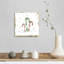 « Snowy Candycanes II », reproduction d’art sur toile-2080387469-2080387468