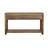 Gwenith 3 - Drawer Console Table in Natural Sheesham